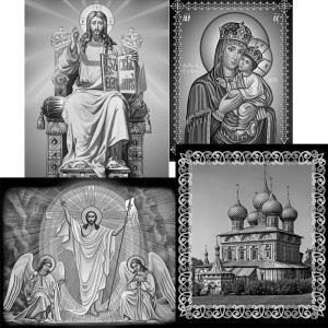 Коллекция шаблонов для гравировки